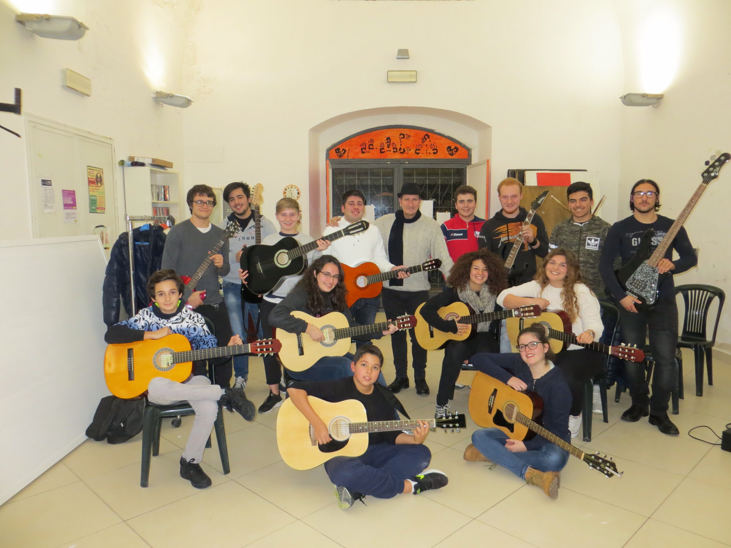 I ragazzi del Laboratorio di Chitarra