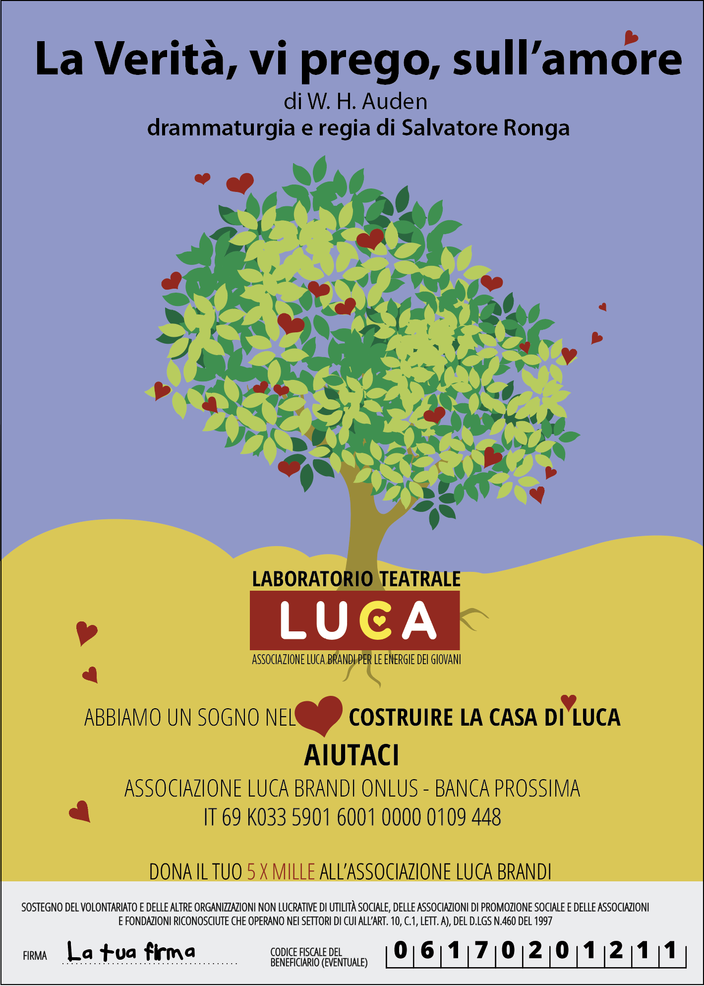 Memoriale per Luca a 10 Anni 
dalla scomparsa